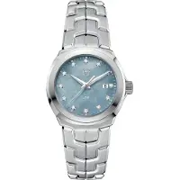 TAG Heuer Dameur WBC1313.BA0600 Link Damklockor Blå/Stål Ø32 mm