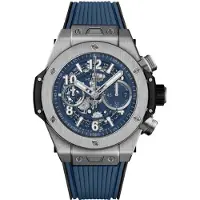 Hublot Herreur 421.NX.5170.RX Big Bang 44mm Blå/Gummi Ø44 mm