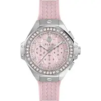Philipp Plein PWPSA0524 Chrono Royal Rosa/Gummi Ø42 mm