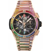 Hublot Herreur 451.OX.1180.OX.3999 Big Bang 42mm Grå/18 karat rosa