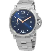 Panerai PAM01124 Luminor Due Blå/Stål Ø42 mm