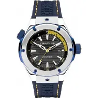 Cerrutti 1881 Herreur CIWGN2207501 Grå/Gummi Ø44 mm