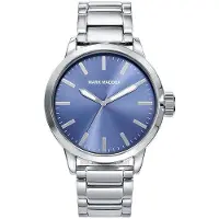 Mark Maddox Herreur HM7009-37 Classic Blå/Stål Ø42 mm
