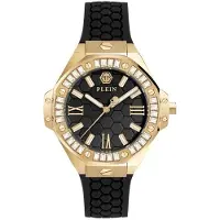 Philipp Plein Dameur PWBDA0424 Royal Sort/Gummi Ø39 mm