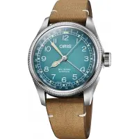 Oris 01 754 7779 4065-Set Big Crown Blå/Læder Ø38 mm