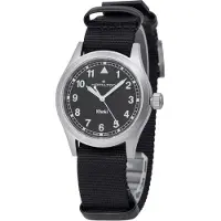 Hamilton Herreur H69401430 Khaki Field Sort/Tekstil Ø38 mm