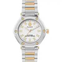 Philipp Plein Dameur PW1BA0523 The Hexagon Hvid/Gul guldtonet stål
