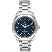 Omega Dameur 220.10.34.20.03.001 Seamaster Aqua Terra 150M Blå/Stål