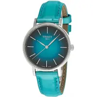 Tissot Dameur T143.210.17.091.00 Everytime Turkis/Tekstil Ø34 mm