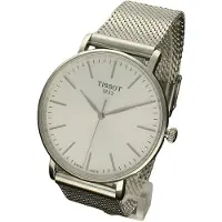 Tissot Herreur T143.410.11.011.00 Everytime Sølvfarvet/Stål Ø40 mm