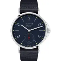 Nomos Glashütte Herreur N-566 Ahoi Neomatik Blå/Tekstil Ø36.3 mm