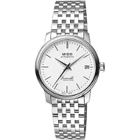 Mido Dameur M027.207.11.010.00 Baroncelli Hvid/Stål Ø33 mm