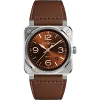 Bell & ross Herreur BR03A-GH-ST/SCA BR 03 Golden Heritage
