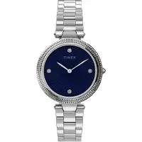 Timex Dameur TW2V24000 Blå/Stål Ø32 mm