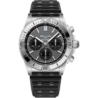 Breitling Herreur EB0134101M1S1 Chronomat B01 42 Grå/Gummi Ø42 mm