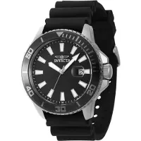Invicta Herreur 46087 Pro Diver Sort/Gummi Ø45 mm