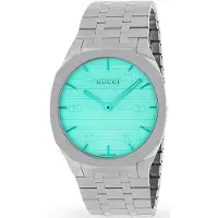 Gucci 25H Dameur YA163409 Blå/Stål Ø38 mm