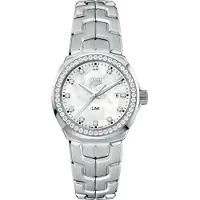 TAG Heuer Dameur WBC1316.BA0600 Link Damklockor Hvid/Stål Ø32 mm