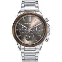 Mark Maddox Herreur HM7011-47 Classic Stål Ø44 mm