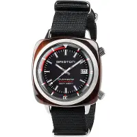 Briston Herreur 18142-PBAM-BS-4-NB Clubmaster Sort/Tekstil