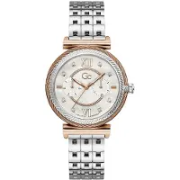 GUESS Dameur Y76001L1MF Starlight Hvid/Stål Ø38 mm