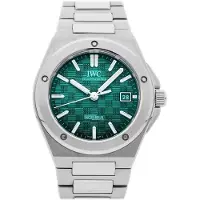 IWC Herreur IW328903 Ingenieur Automatic 40 Grøn/Stål Ø40 mm