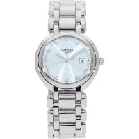 Longines Dameur L8.122.4.90.6 PrimaLuna Blå/Stål Ø30 mm
