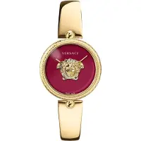 Versace Dameur VECO03022 Palazzo Rød/Guldtonet stål Ø39 mm