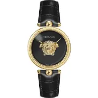 Versace Dameur VECO02722 Palazzo Sort/Læder Ø39 mm