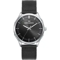 Mark Maddox Herreur HC1008-57 Greenwich Sort/Tekstil Ø41 mm