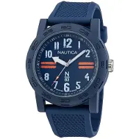 Nautica Herreur NAPATS306 N83 Blå/Gummi Ø44 mm