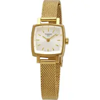Tissot Dameur T058.109.33.031.00 T-Lady Sølvfarvet/Gul guldtonet
