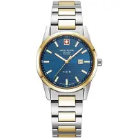 Swiss Alpine Military Dameur 7767.1145 Argos Blå/Stål Ø34 mm