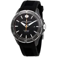 Baume & Mercier Herreur M0A10339 Clifton Sort/Gummi Ø42 mm