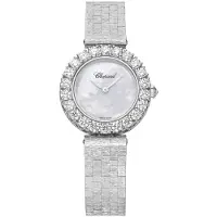 Chopard Dameur 10A178-1101 Diamond Hour Hvid/18 karat hvidguld Ø26 mm