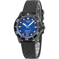 Tissot Herreur T120.807.37.041.00 Seastar 1000 Blå/Gummi Ø40 mm