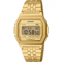 Casio A1000G-9EF Vintage LCD/Gul guldtonet stål