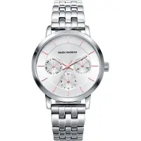 Mark Maddox Dameur MM7015-17 Classic Sølvfarvet/Stål Ø34 mm