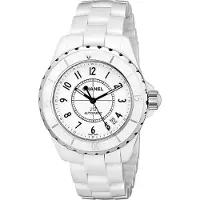 Chanel Dameur H0970 J12 Hvid/Keramik Ø38 mm