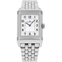 Jaeger LeCoultre Dameur 2588120 Reverso Classic Sølvfarvet/Stål
