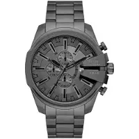Diesel Herreur DZ4676 Mega Chief Grå/Stål Ø48 mm