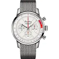 Breitling Herreur AB01766A1A1A1 Top Time Thunderbird Hvid/Stål Ø41