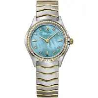 Ebel Dameur 1216605 Wave Turkis/18 karat guld Ø30 mm