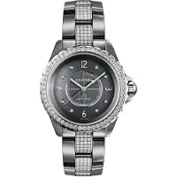 Chanel Dameur H3106 J12 Grå/Keramik Ø38 mm