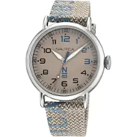 Nautica Herreur NAPLSF017 N83 Beige/Tekstil Ø40 mm