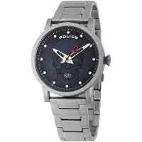 Police Herreur PL15404JS.03MA Collin Blå/Stål Ø43 mm