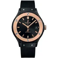 Hublot 565.CO.1480.RX Classic Fusion Sort/Gummi Ø38 mm