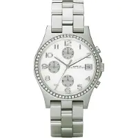 Marc Jacobs Dameur MBM3072 Henry Hvid/Stål Ø36.5 mm