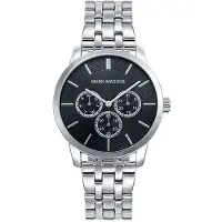 Mark Maddox Herreur HM0011-17 Classic Sort/Stål Ø42 mm