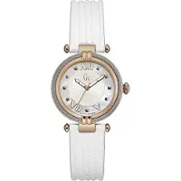 GUESS Dameur Y18004L1 Hvid/Gummi Ø32 mm